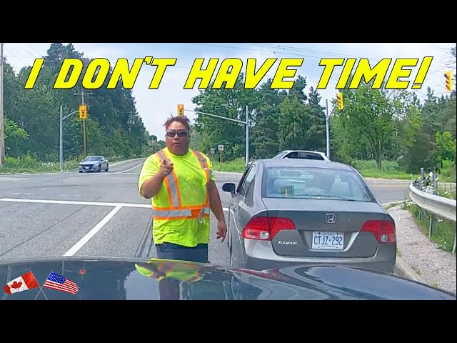 MAN STOPS TO ROAD RAGE BECAUSE HE'S RUSHING