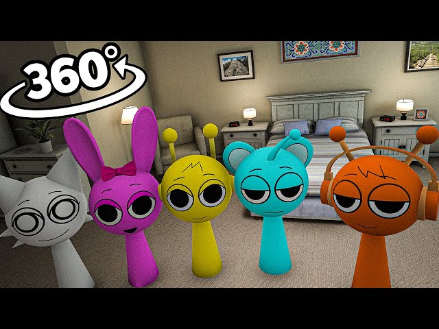 Incredibox Sprunki Into YOUR house - VR 360° Experience