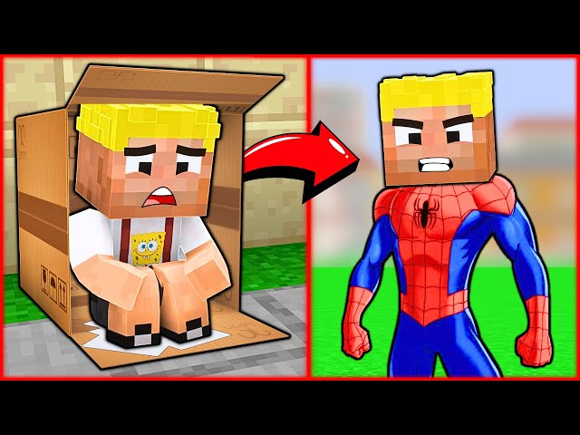 FAKİRLİKTEN SÜPER KAHRAMANLIĞA DOĞRU EFEKAN'IN HAYATI! 😱 - Minecraft