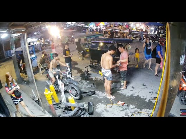 🔴 Philippines Live Vulcanizing Tyre Repair Shop, Agdao, Davao City #philippines #livestream