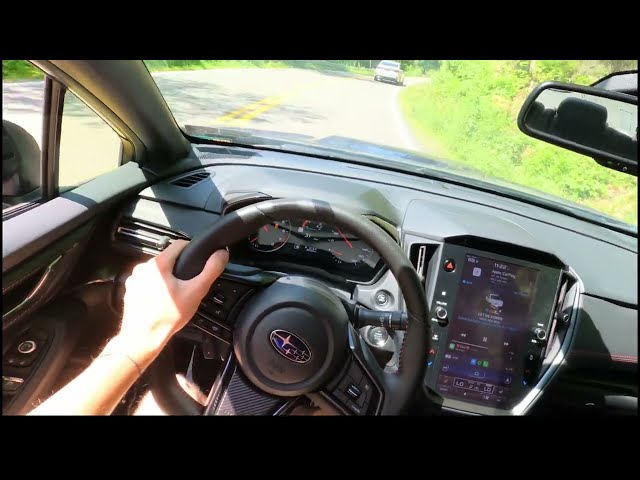 POV drive of the NEW 2024 WRX