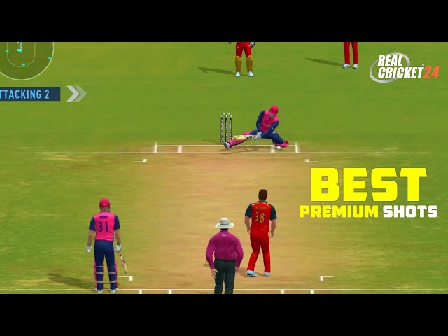 Real Cricket 24 Best Premium Shots 🔥🔥