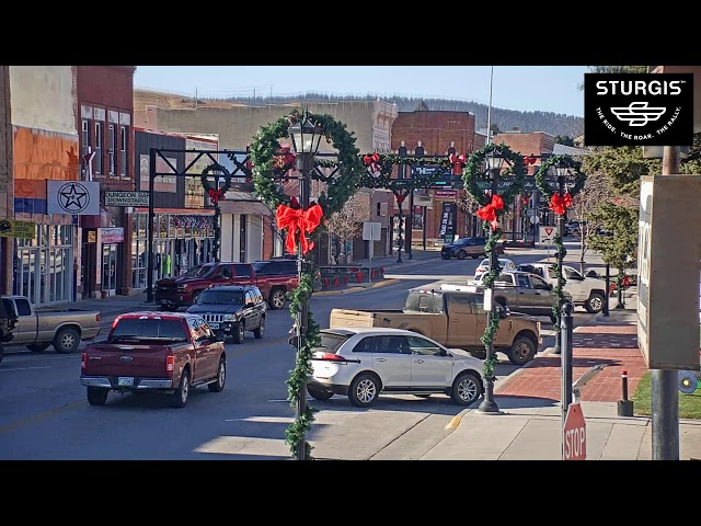 Live View of Junction & Main St from Sturgis Motorcycle Museum