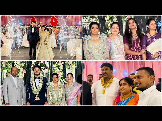 Muddagouni Ram Mohan Laxmi Prasana Goud Son’s Reception | Malla Reddy | Rameshwar Goud