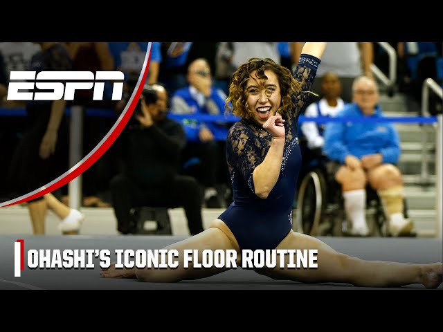 This floor routine from Katelyn Ohashi was AMAZING 🔥 | Iconic Moments