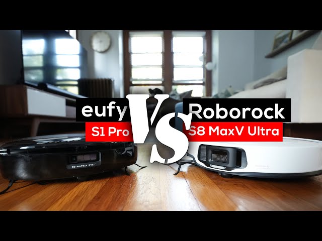 eufy S1 Pro versus Roborock S8 MaxV Ultra: best robot vacuum & mop system showdown