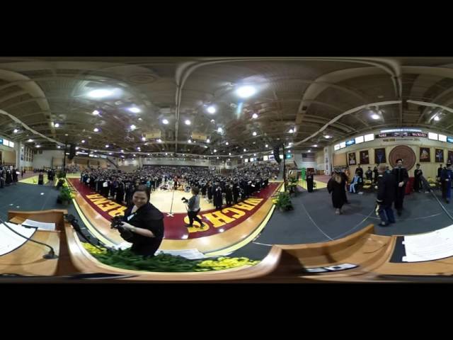 360 video: Soldier surprise during NSU graduation