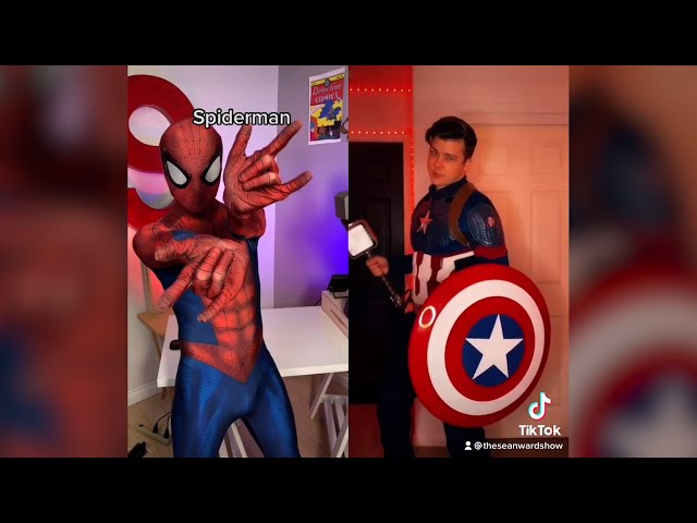 SPIDER-MAN, DEADPOOL, JOKER Epic Superhero Tik Tok Compilation - The Sean Ward Show