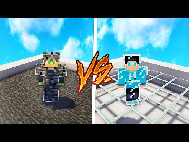 BEDROCK armor 💣 vs. GLASS armor ! ⚪️  - NEJSILNĚJŠÍ ARMOR VE HŘE ? w/Dejzr