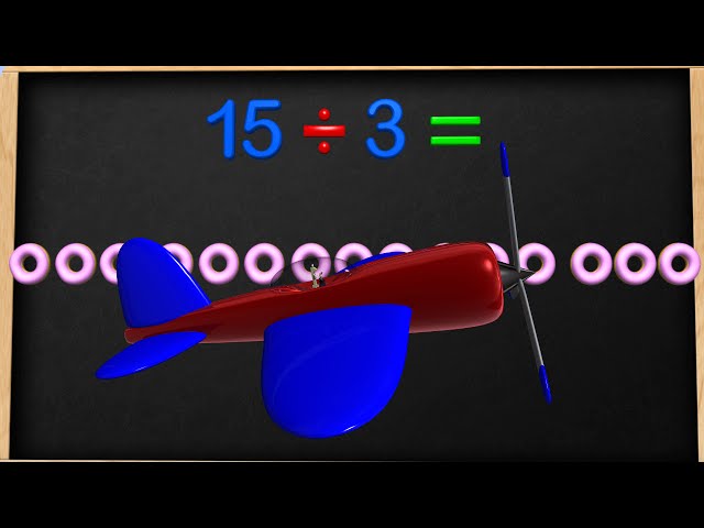 Division Basics for kids - 2nd and 3rd Grade Educational Math Video