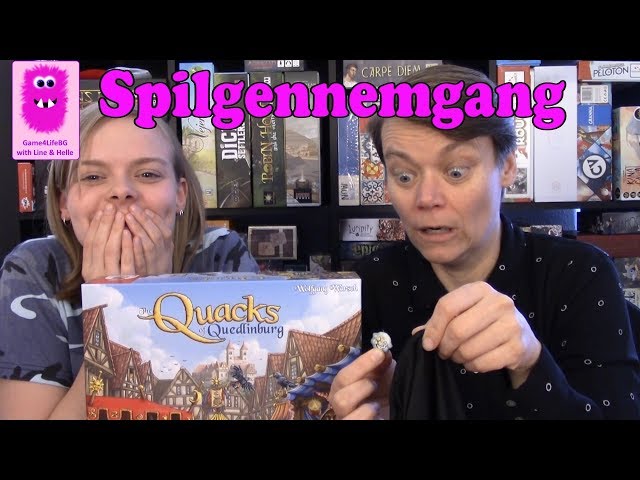 The Quacks of Quedlinburg, Spilgennemgang & Første indtryk (In Danish, brætspil, familiespil)