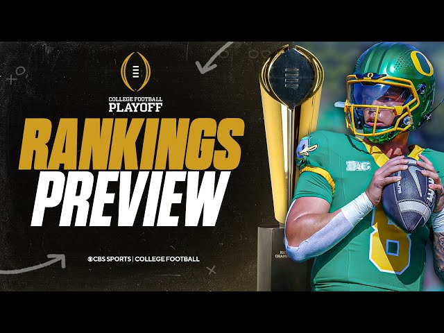 College Football Playoff Rankings PREVIEW: Experts reveal their Top 12 teams ahead of first release