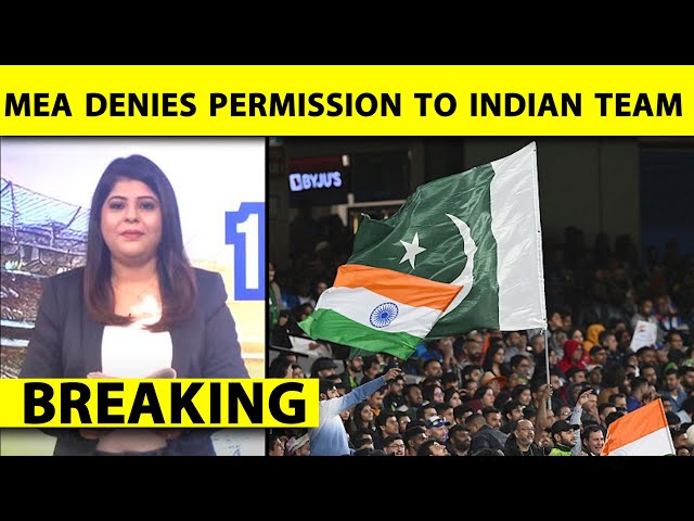 🔴BREAKING: India Team Refused Permission for Pakistan Travel, Pulls Out of Blind World Cup