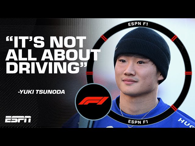 Yuki Tsunoda discusses how he approaches difficult moments in F1 | ESPN F1