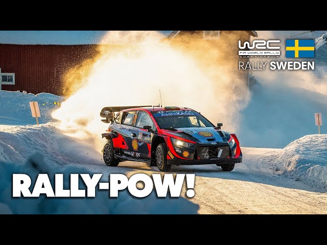 Tänak Drops the Hammer 🔨 Rally Sweden