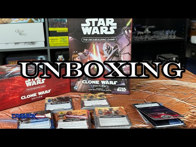 Star Wars The Deckbuilding Game - Clone Wars Edition - Unboxing