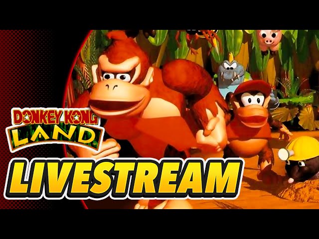 Donkey Kong Land is OUT NOW on Switch Online! - Livestream