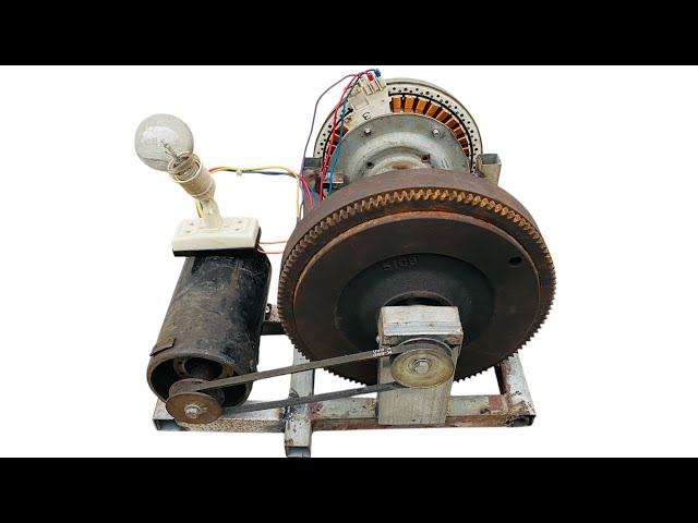 Free energy generator. How to make Self Running Free Energy at home