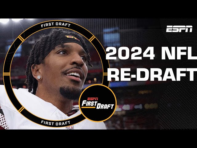 Mel Kiper & Field Yates RE-DRAFT 2024 NFL Draft Class 👀 | First Draft🏈