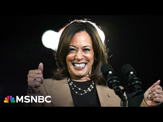 Vice President Harris set to deliver a closing argument speech to a massive crowd in Washington D.C.