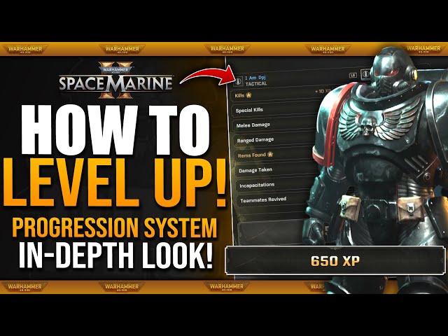 Space Marines 2: How To Level UP Classes & Weapons // Creating Builds - Progression System Explained