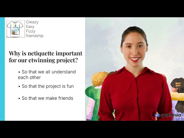 Netiquette Creazy, easy, fizzy friendship etwinning project