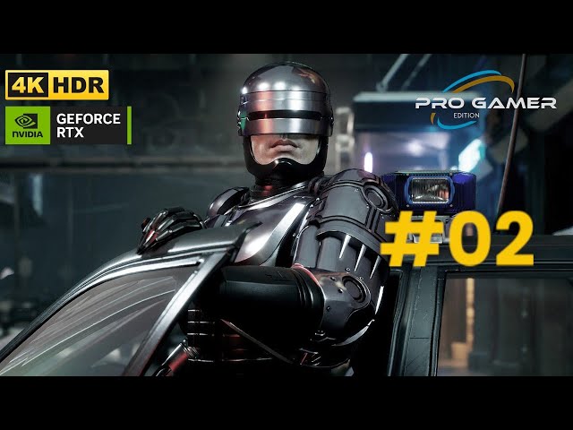 ROBOCOP ROGUE CITY  PART 2 PC ULTRA SETTING 4K 60 FPS HDR