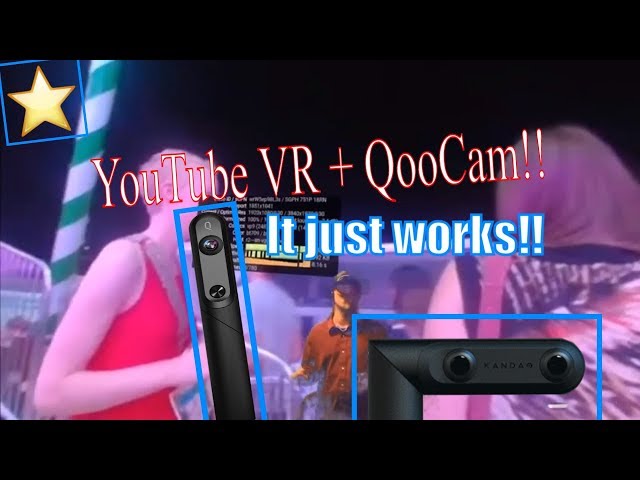 Kandao QooCam Works in YouTubeVR 3D 180 & 360!