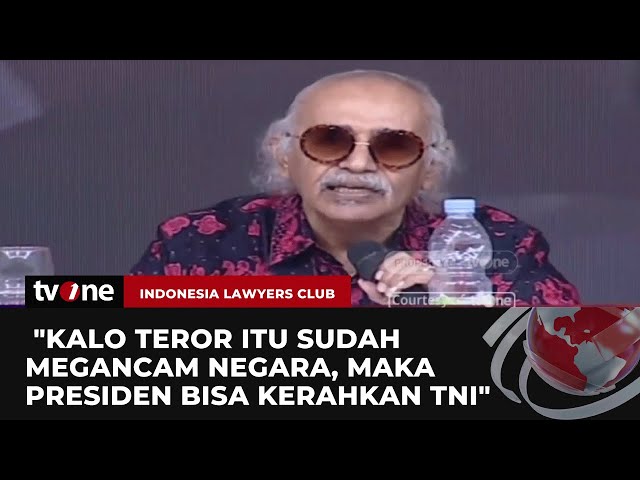 Komentar Prof Salim soal UU Anti Teror  | ILC tvOne