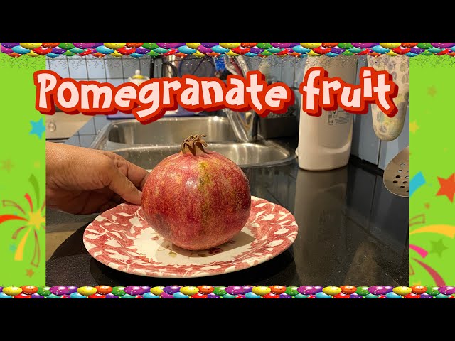 Nor cooks cooking/sweetness overload Pomegranate fruit/reverse video#asmr#satisfying#fruit