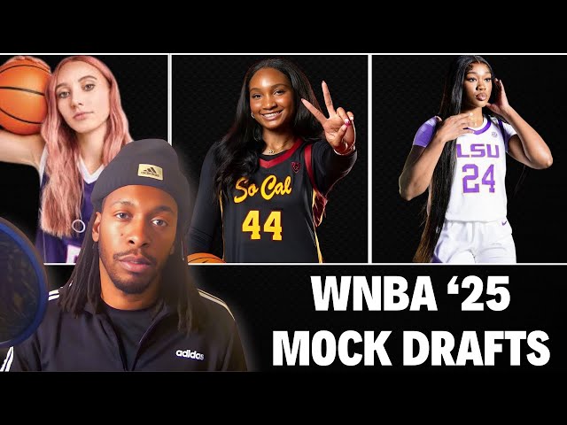 WNBA 2025 Mock Draft Boards