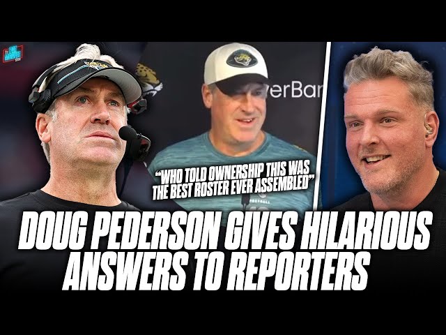 Doug Pederson's Answers To The Media After 2-9 Start Are HILARIOUS | Pat McAfee Show