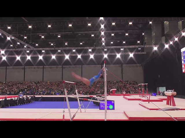 Alice Kinsella - GOLD-U-bars-WAG SNR App-2023 Gymnastics British Championships