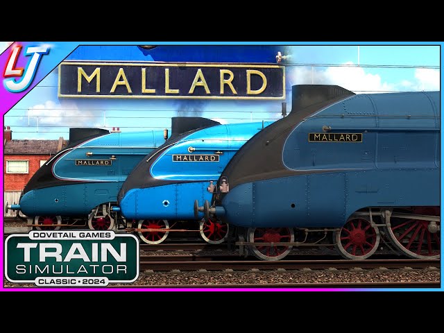 Caledonia Works, Just Trains & Dovetail Games - Three Different LNER A4's | Train Simulator Classic