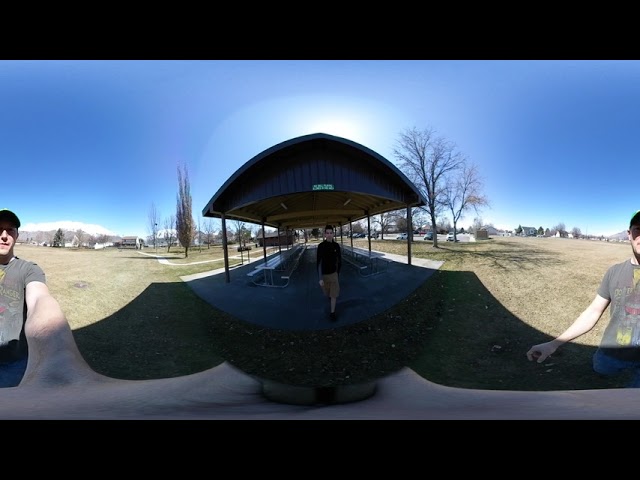 First test with VR 360 Camera