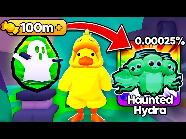 I Spent 100 MILLION Candy To Get STRONGEST Haunted Hyrda in Arm Wrestling Simulator!