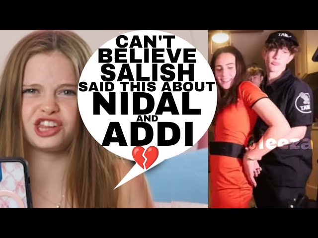 Salish Matter EXPOSES Nidal Wonder and His GIRLFRIEND Addi?! 😱😳 **Video Proof**