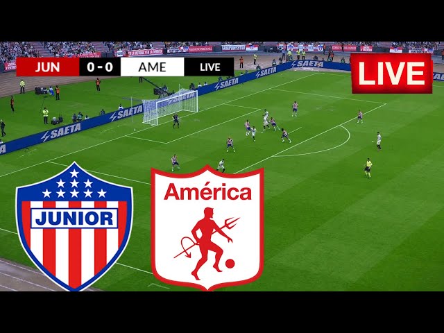 🔴[EN VIVO] Junior FC vs América de Cali | Colombia - Primera A 24/25 | Partido en Vivo Hoy