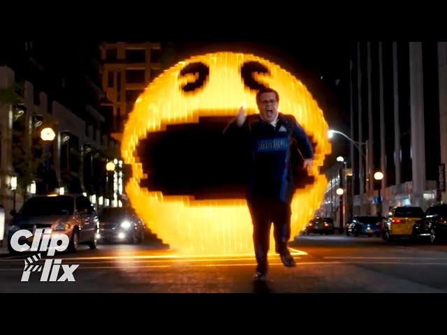 PIXELS (3/4) | Pacman Jadi Jahat | Adam Sandler, Kevin James, Peter Dinklage, Josh Gad | ClipFlix