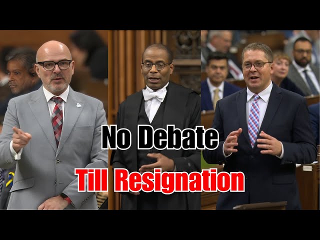 Conservative Leaders Accuse Liberal Ministers of Corruption, Debate Interrupted by Speaker