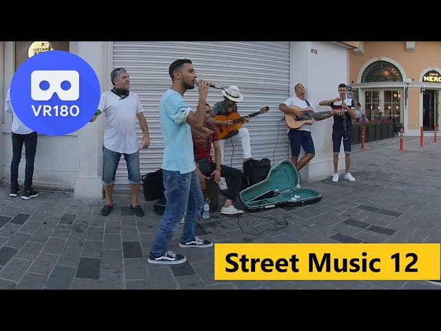 VR180 3D Street music 12 / istiklal street