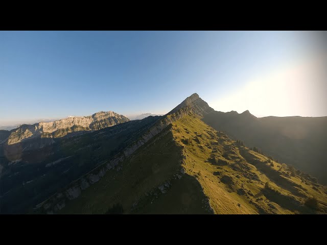 Speer Mountain in swizerland FPV Drone experience 3D VR180