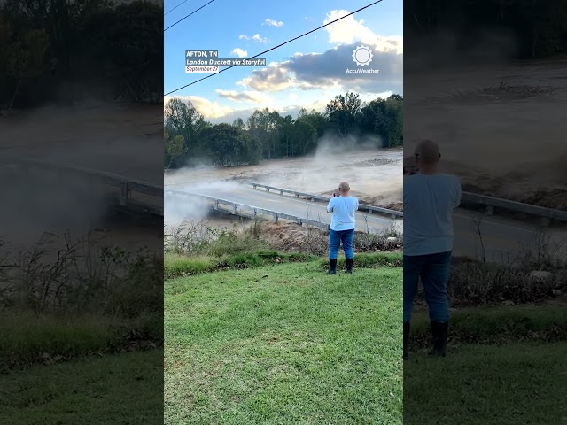 Tennessee Bridge Fails As Onlookers Watch