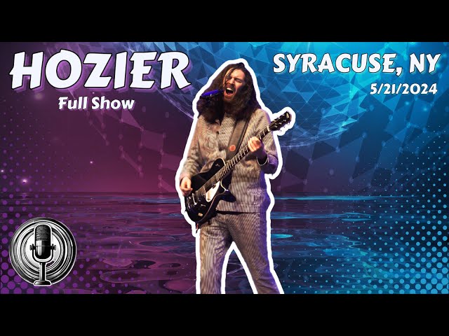 Hozier - Full Show (4k, HQ Audio) - Syracuse, NY 5/21/2024