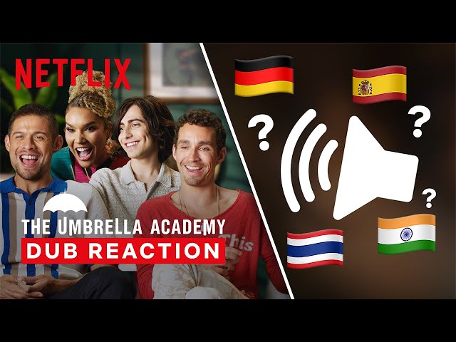 Can The Umbrella Academy Cast Guess the TUA Dub? | Netflix