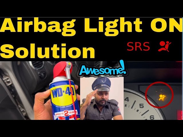 How to Fix Airbag Light - Fast & Easy!