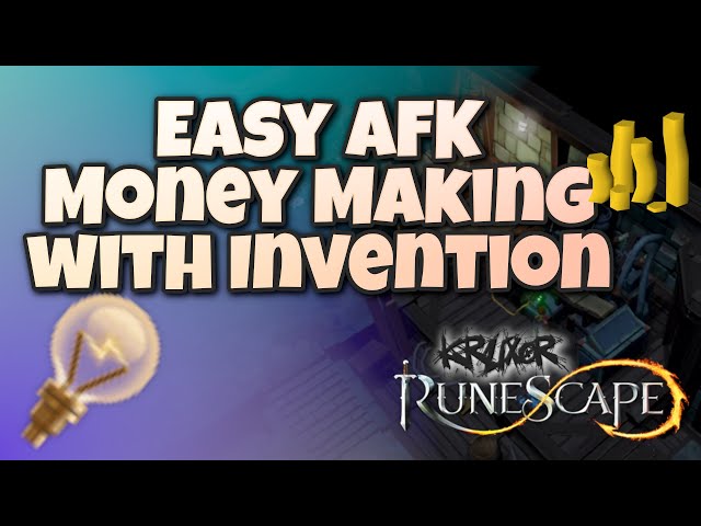 Easy AFK Money Making with Invention | Runescape 3