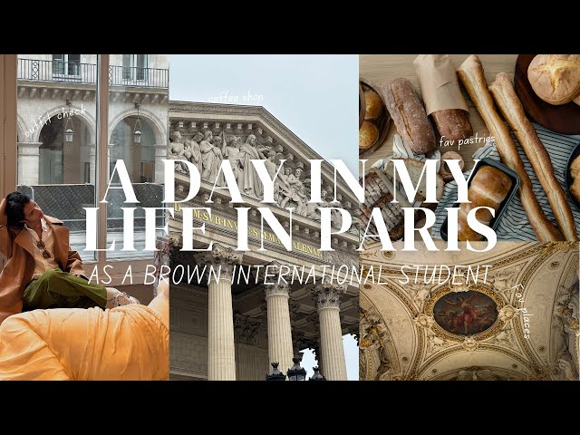 24 Hours in Paris as an International student | Skema business school + Louvre Museum