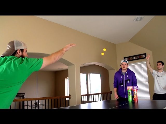 Ping Pong Trick Shots | Dude Perfect