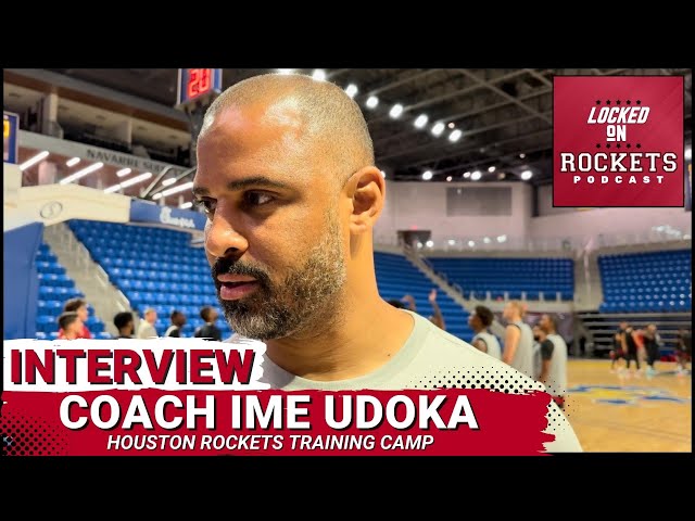 Ime Udoka | Houston Rockets Training Camp Day 3 | 2023-2024 NBA Season